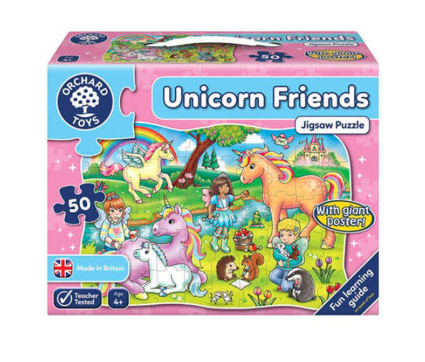 Orchard Toys Οι Φίλοι των Μονόκερων Παζλ- Ηλικίες 4+ ετών ORCH291