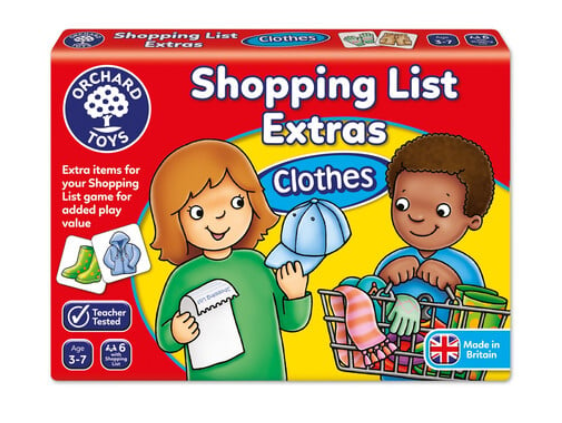 Orchard Toys Shopping List Extras - Clothes ORCH091