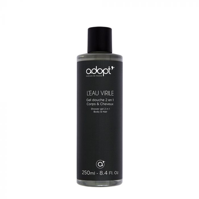 Shower Gel L'Eau Virile 2in1 Body &amp; Hair 250ml Adopt