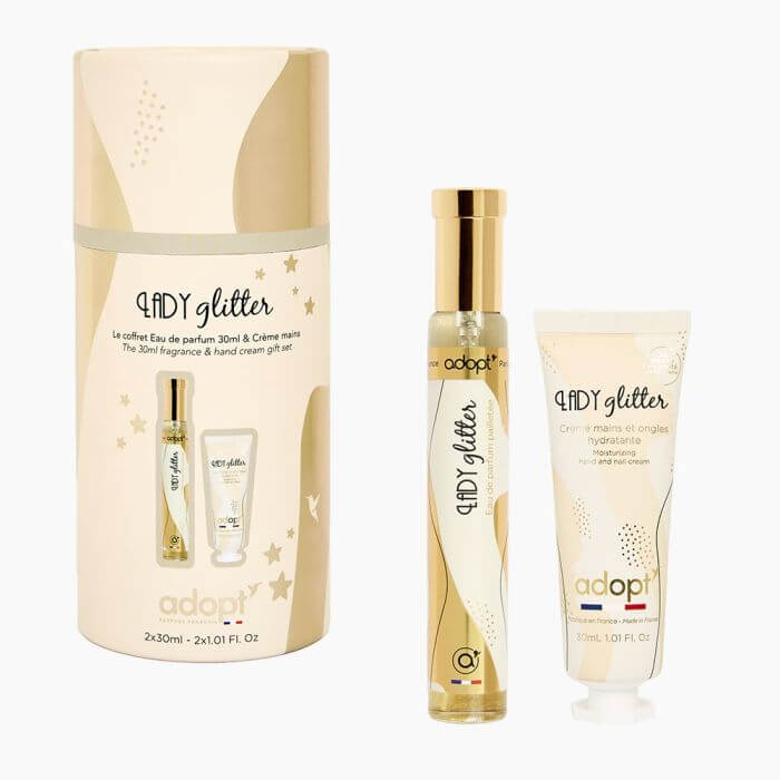 Lady Glitter Gift Box Eau De Parfum - Hand cream | Adopt