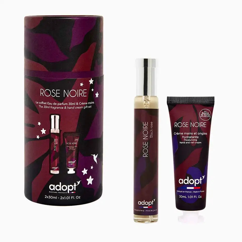 Rose Noire Gift Box Eau De Parfum - Hand cream | Adopt