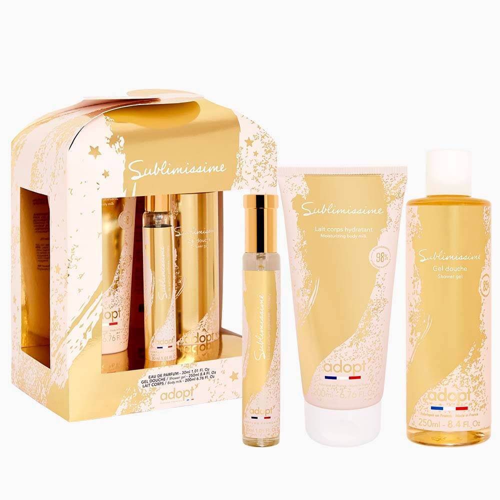 Sublimissime Gift Box Eau De Parfum - Shower Gel - Body Milk | Adopt