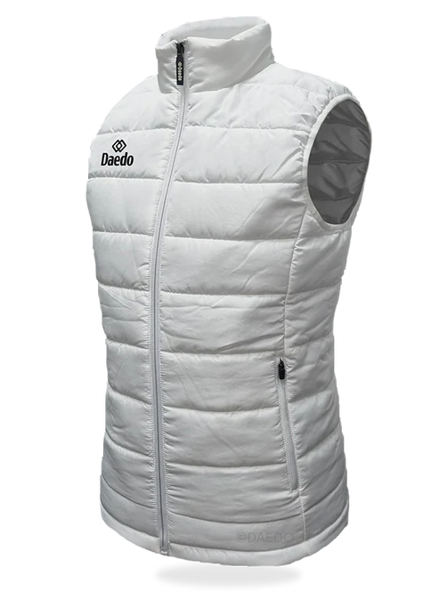 Γιλέκο Daedo με Επένδυση Λευκό - Padded Vest White