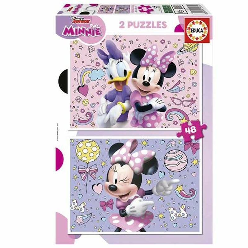 Educa Puzzle Minnie 2x48 Κομμάτια