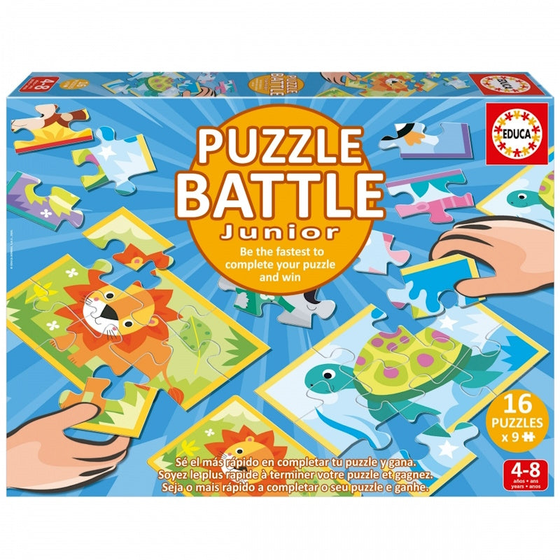 Επιτραπέζιο Παζλ Battle Animals Educa