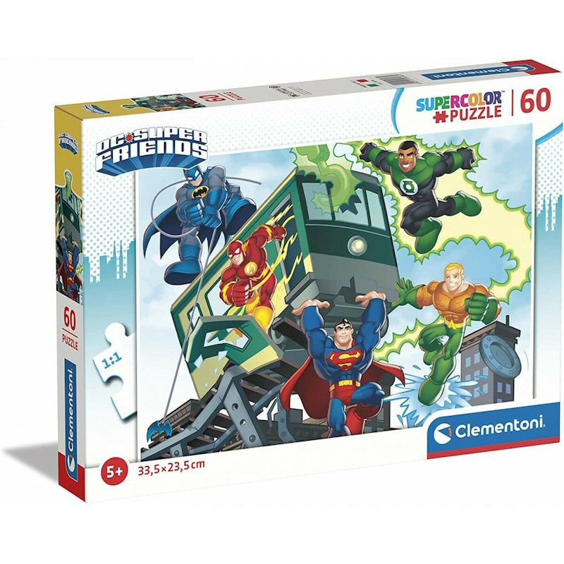 Clementoni Παιδικό Puzzle DC Comics Super Friends 60pcs
