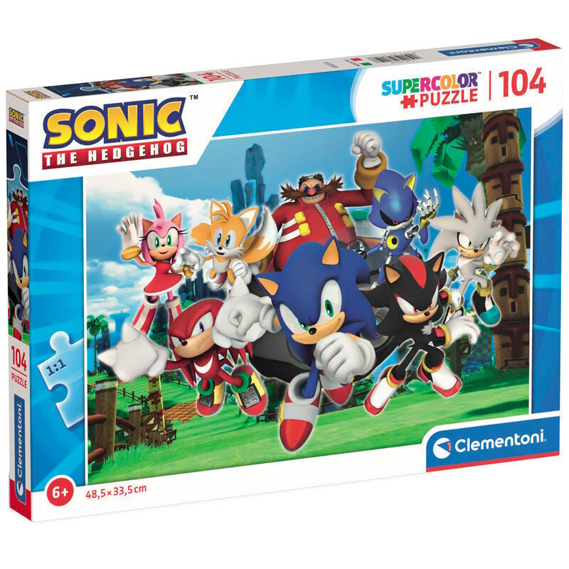 Clementoni Παζλ Sonic Hedgehog 104 κομμάτια