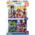 Educa Puzzle Spidey & His Amazing Friends 2x48 Κομμάτια