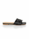 Παντόφλα flat Paloma μαύρο