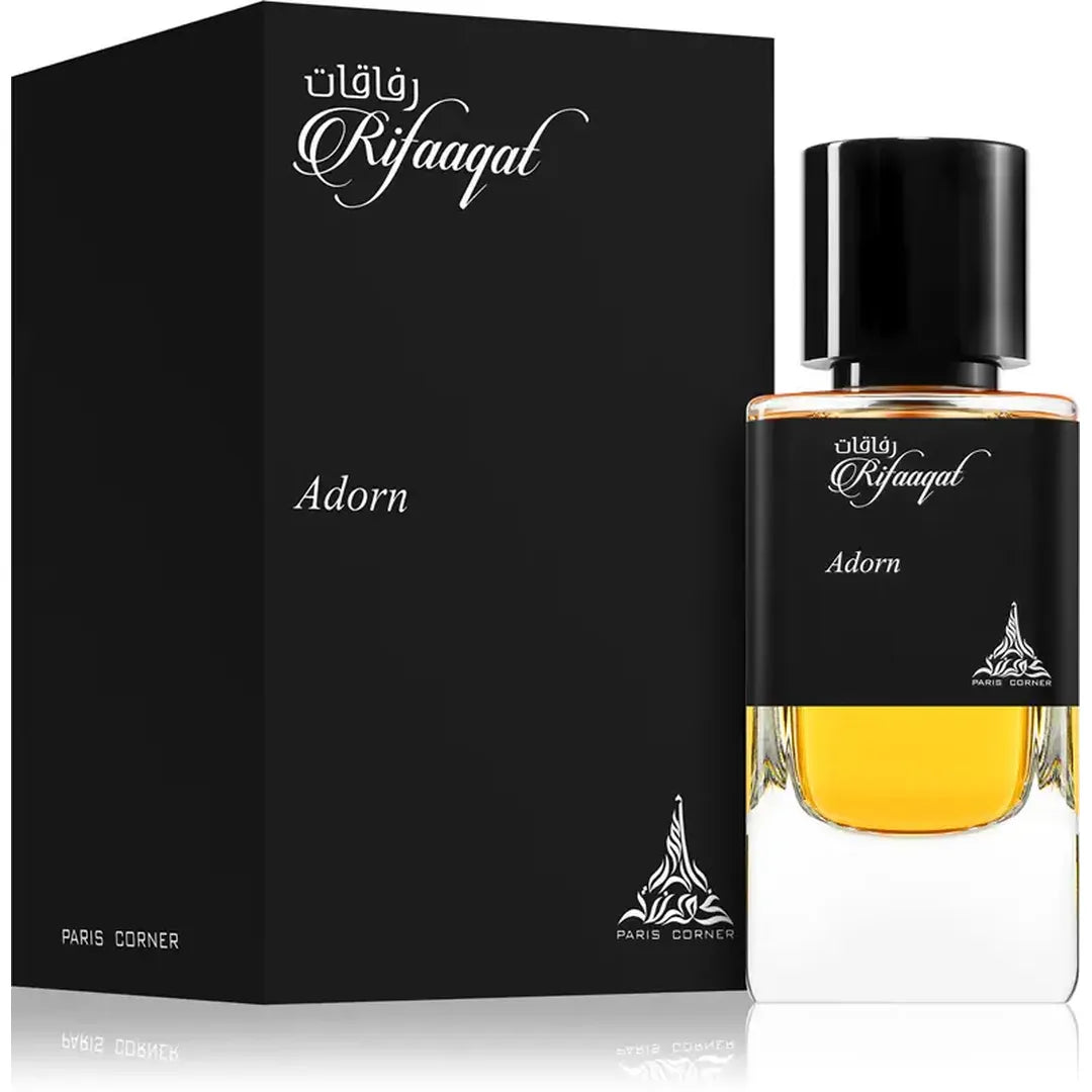 Paris Corner | Rifaaqat Adorn Unisex Eau De Parfum Spray 85ml | Woody Amber Spicy | PCRIFAD85