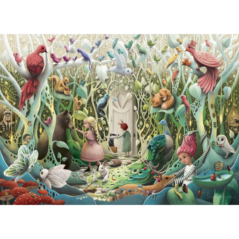 Ravensburger Παζλ 1000 Τεμ. Μυστικός Κήπος 16806