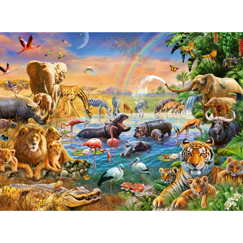 Ravensburger Παζλ 100xxl Τεμ. Στον Νερόλακκο 12910