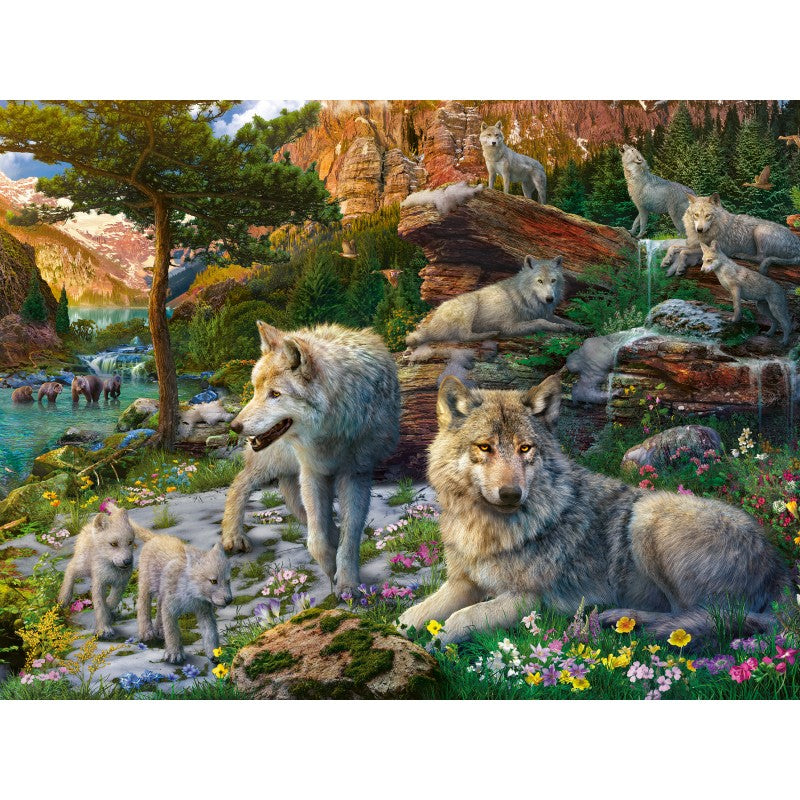 Ravensburger Παζλ 1500 Τεμ. Λύκοι 16598