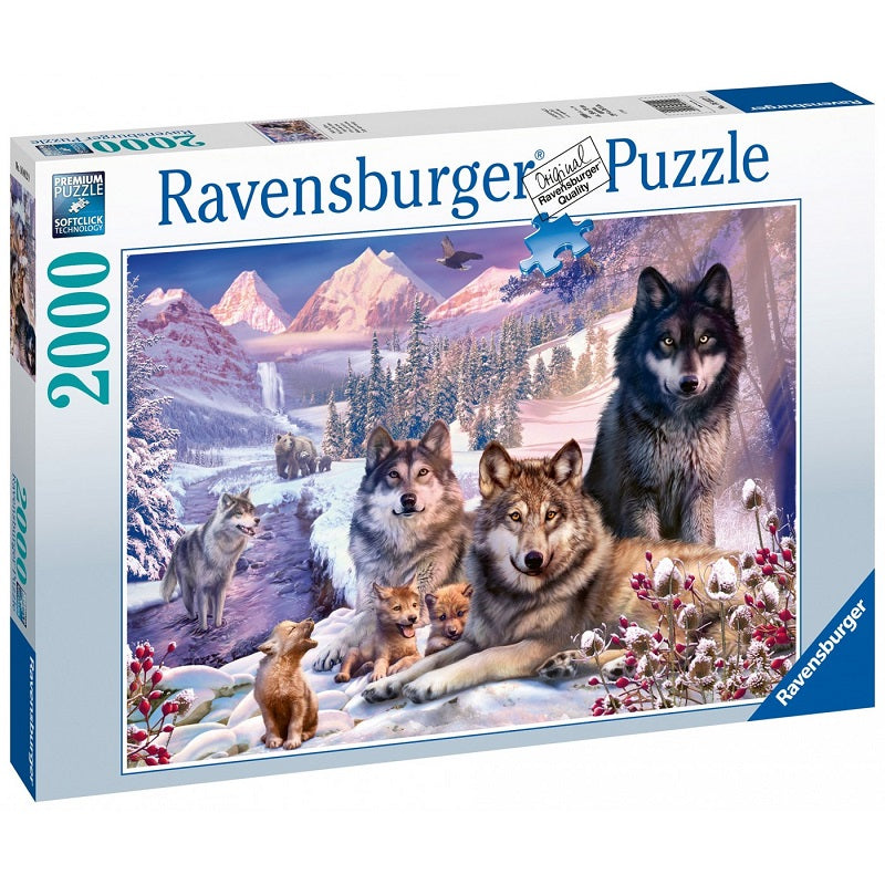 RAVENSBURGER ΠΑΖΛ 2000 Τεμ. ΛΥΚΟΙ ΣΤΟ ΧΙΟΝΙ (#05-16012)