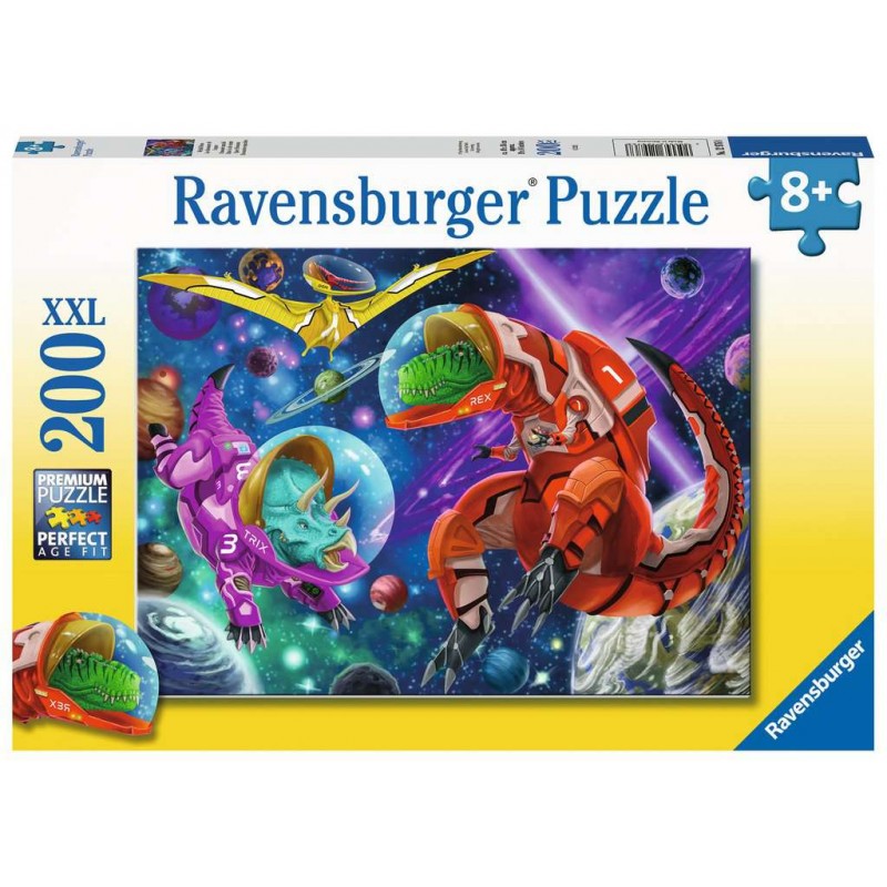 Ravensburger Παζλ 200Xxl Τεμ. Δεινόσαυροι Στο Διάστημα 12976