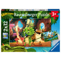 Ravensburger Παζλ 2X12 Τεμ. Γιγαντόσαυροι 05125