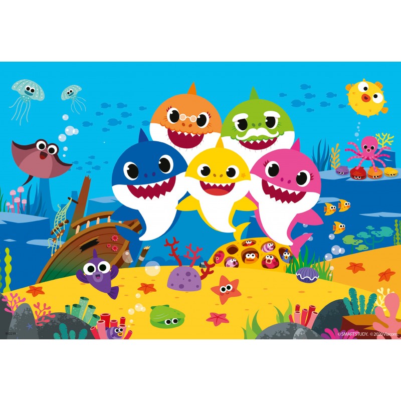 Ravensburger Παζλ 2X24 Τεμ. Baby Shark 05124