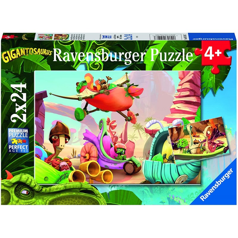 Ravensburger Παζλ 2X24 Τεμ. Γιγαντόσαυροι 05126