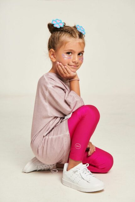 PCP Jacqueline παιδικό κολάν Shiny Magenta