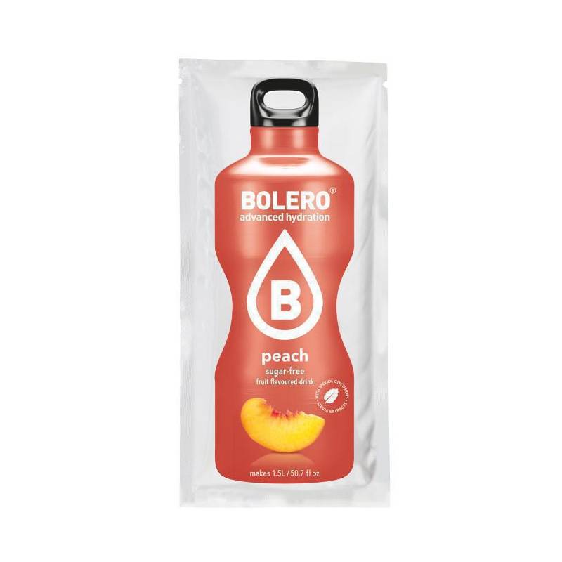 Bolero Drinks Classic (9g) – Ενισχυμένο Ρόφημα σε Σκόνη Χωρίς Ζάχαρη Peach