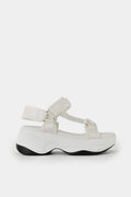 Πέδιλο Flatform Marian λευκό