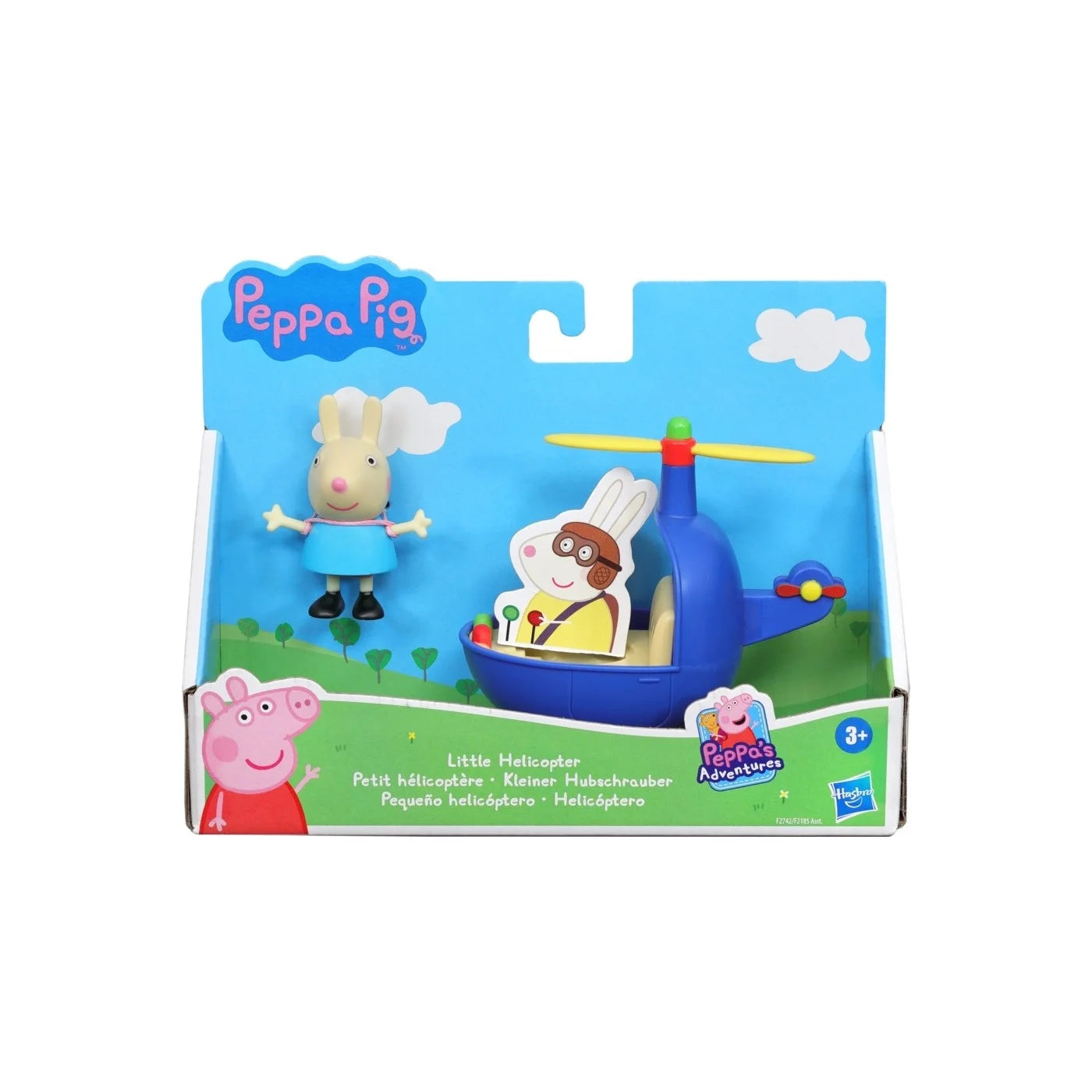 Hasbro Peppa Pig Little Vehicle Οχήματα Και Φιγούρα Ελικόπτερο