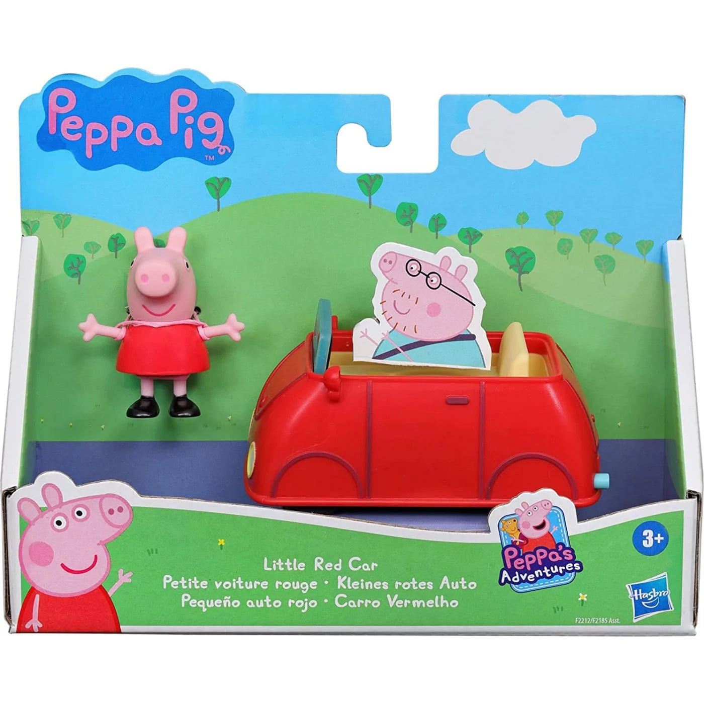 Hasbro Peppa Pig Peppas Adventures Vehicles Little Red Car Toy With Figure
