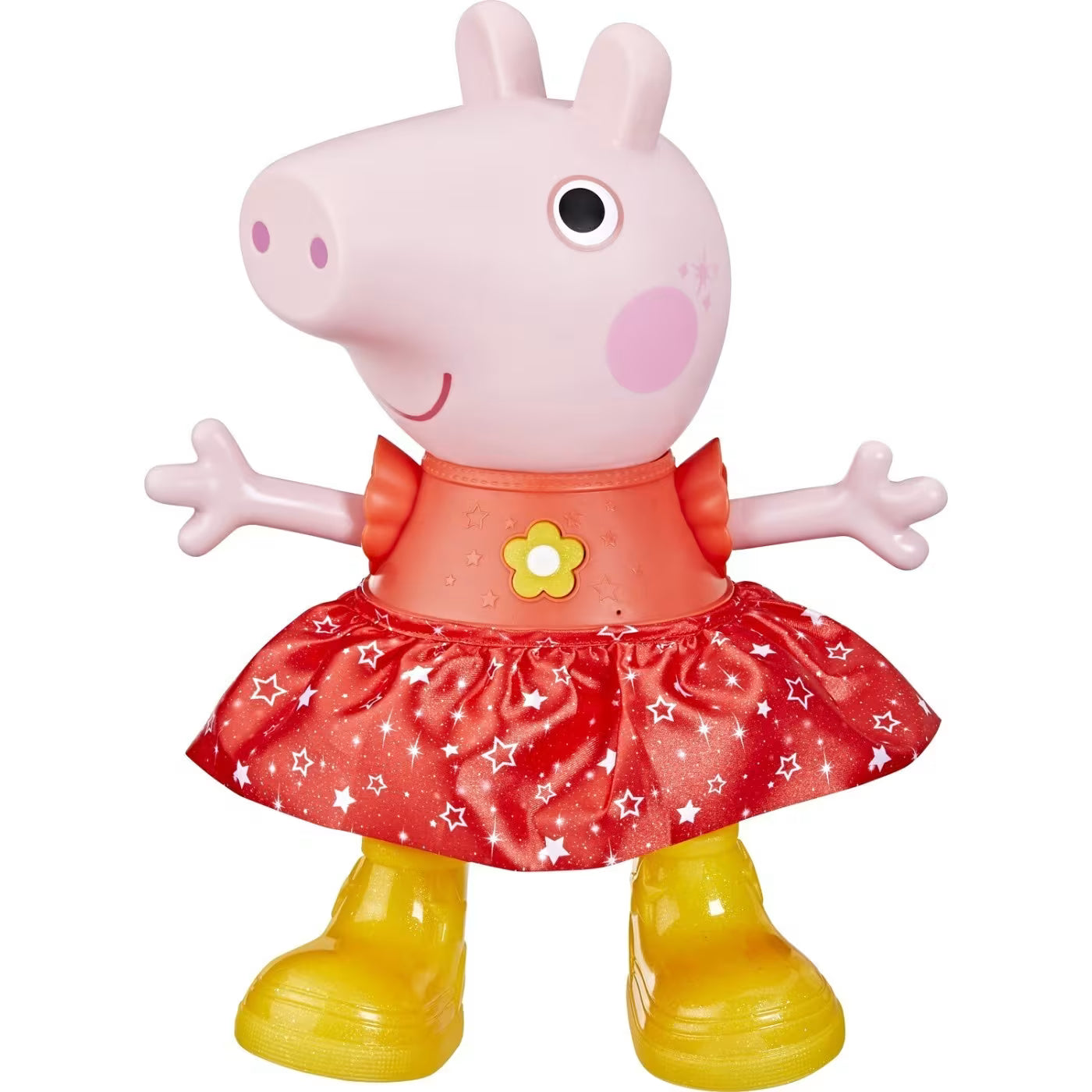 Hasbro Peppa Pig Peppas Muddy Puddles Party Musical Dancing Διαδραστική Κούκλα F8873
