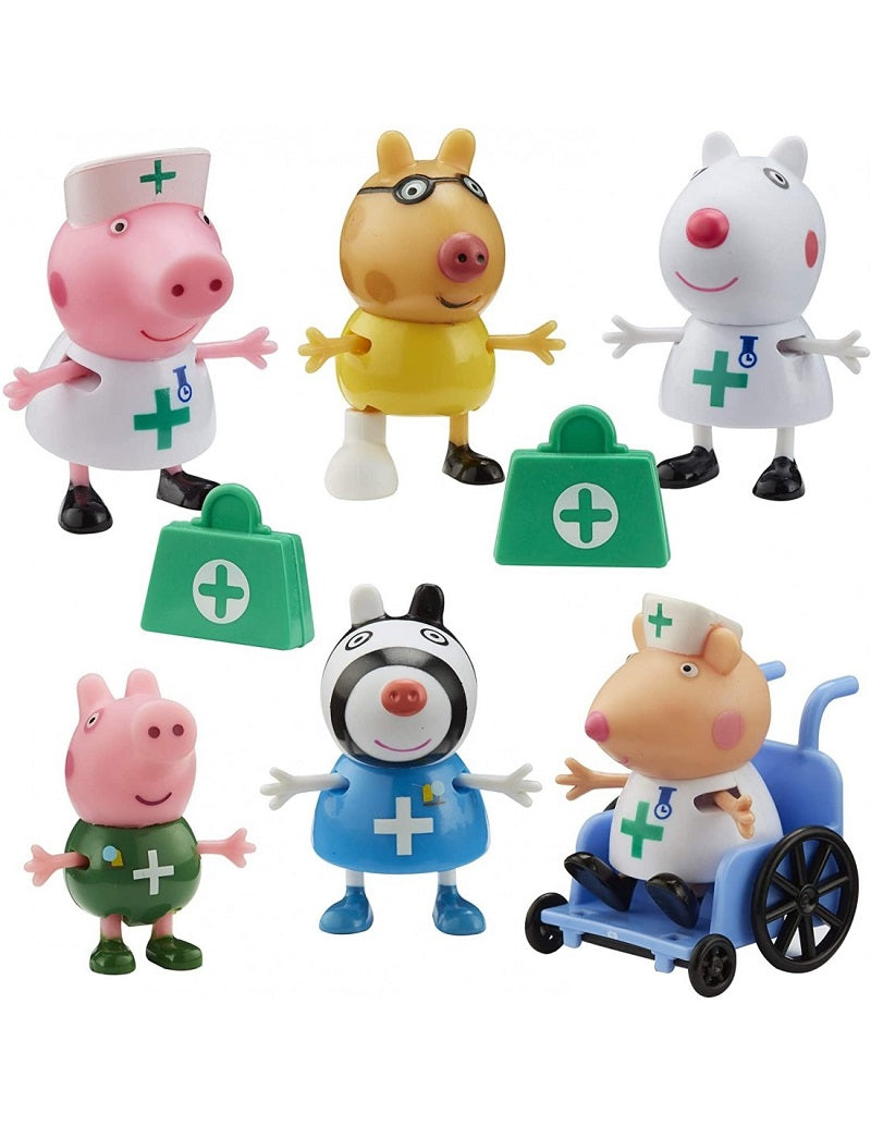 GIOCHI PREZIOSI Peppa Pig Σετ Φιγούρων Γιατροί PPC95000