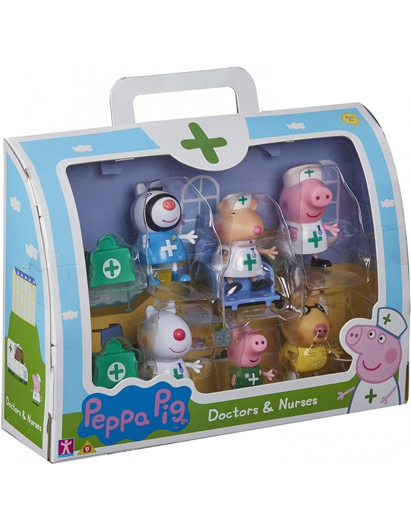 GIOCHI PREZIOSI Peppa Pig Σετ Φιγούρων Γιατροί PPC95000