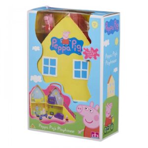 GIOCHI PREZIOSI Peppa Pig Σπίτι Με 1 Φιγούρα (GPH01469/GR)