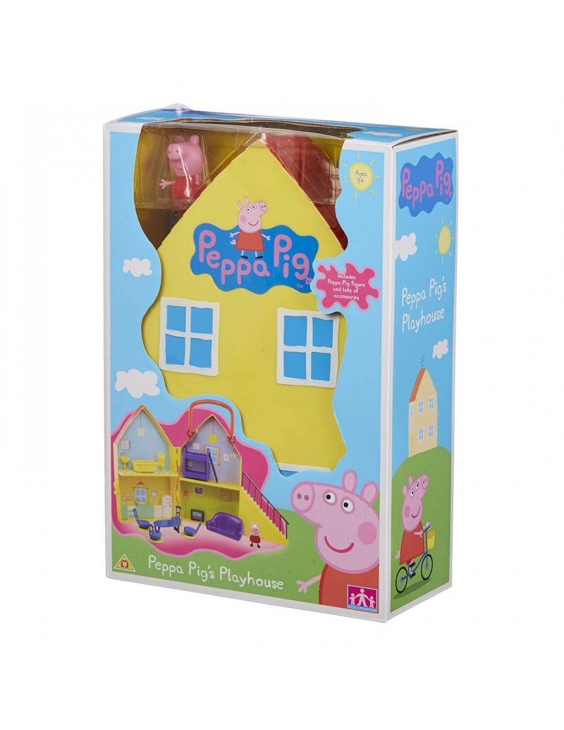 GIOCHI PREZIOSI Peppa Pig Σπίτι Με 1 Φιγούρα (GPH01469/GR)