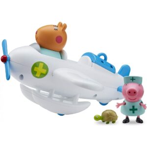GIOCHI PREZIOSI Peppa Pig Το Αεροπλάνο Κτηνιατρείο Του Δόκτορα Χάμστερ (PPC96000)