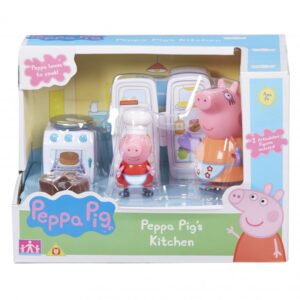 GIOCHI PREZIOSI Peppa Pig Το Κάμπινγκ Της Πέππα Και Η Κουζίνα Της Πέππα – 2 Σχέδια PPC40000 / PPC40001