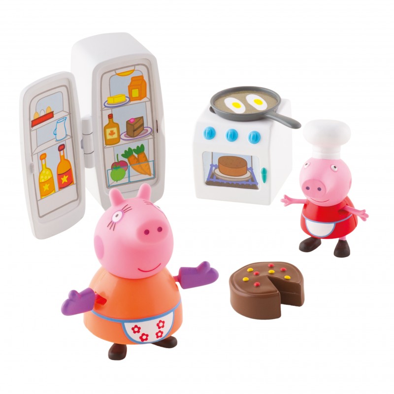 GIOCHI PREZIOSI Peppa Pig Το Κάμπινγκ Της Πέππα Και Η Κουζίνα Της Πέππα – 2 Σχέδια PPC40000 / PPC40001