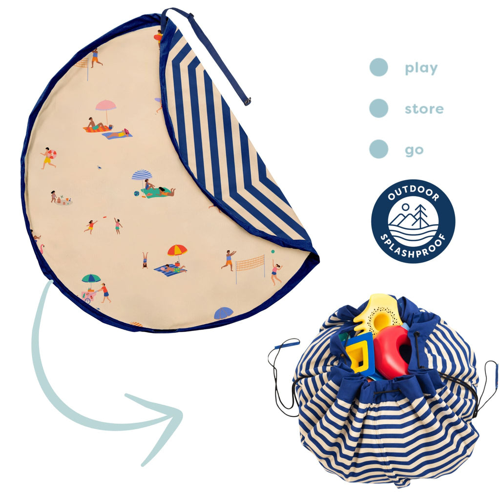 PLAY&amp;GO. Χαλάκι παιχνιδιού - τσάντα 2 σε 1. Outdoor Beach