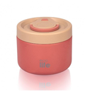 Ecolife Στρογγυλό Θερμός Φαγητού  Ροζ κοραλί 650ml  33-BO-9062