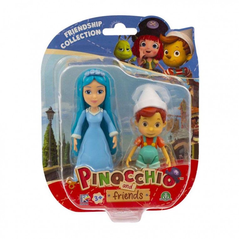 Pinocchio And Friends Σετ με 2 Φιγούρες 10εκ. – 5 Σχέδια