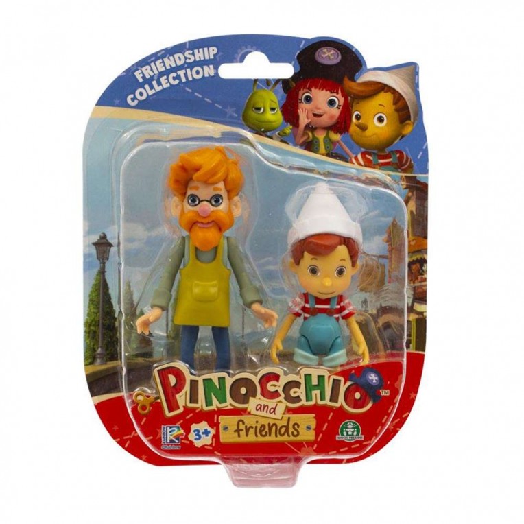 Pinocchio And Friends Σετ με 2 Φιγούρες 10εκ. – 5 Σχέδια