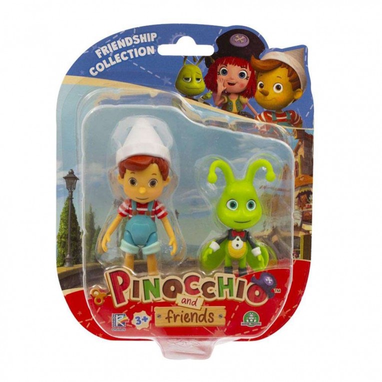 Pinocchio And Friends Σετ με 2 Φιγούρες 10εκ. – 5 Σχέδια