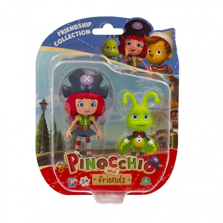 Pinocchio And Friends Σετ με 2 Φιγούρες 10εκ. – 5 Σχέδια