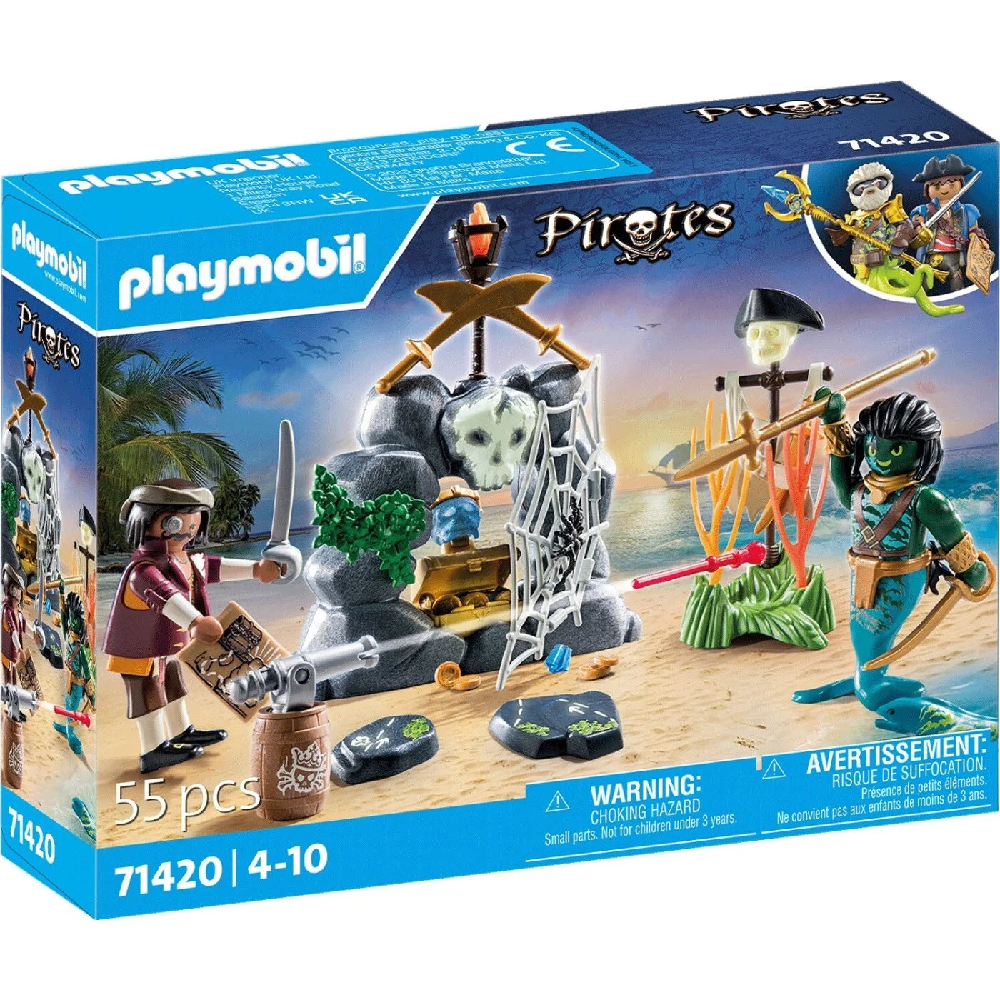 Playmobil pirates πειρατές και κυνήγι θησαυρού 71420