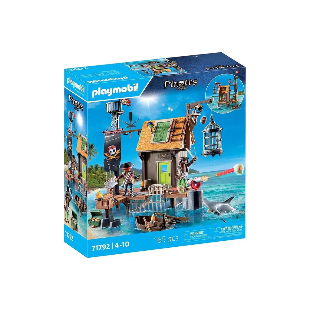 Playmobil Pirates Πειρατές Πειρατής Με Γιγαντιαίο Καρχαρία 71793