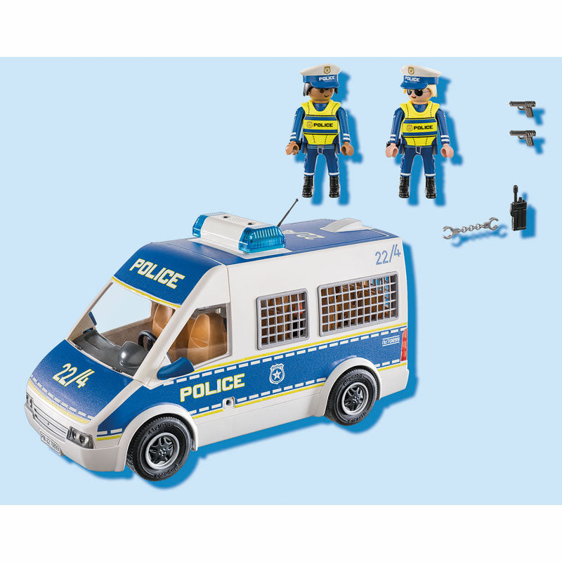 Playmobil Αστυνομικό λεωφορείο με φώτα και ήχο 70899