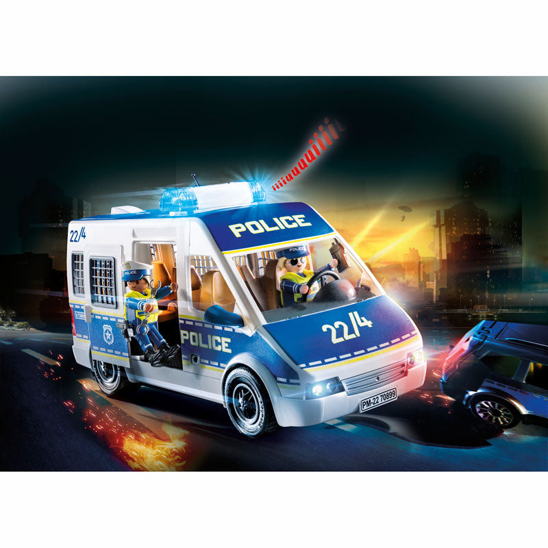 Playmobil Αστυνομικό λεωφορείο με φώτα και ήχο 70899