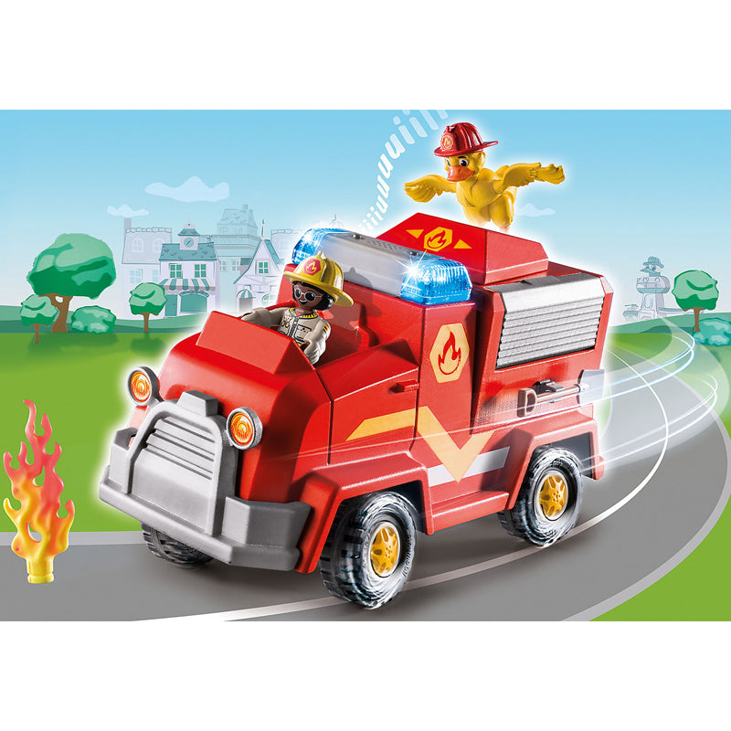 Playmobil DUCK ON CALL – Όχημα Πυροσβεστικής με κανόνι νερού 70914