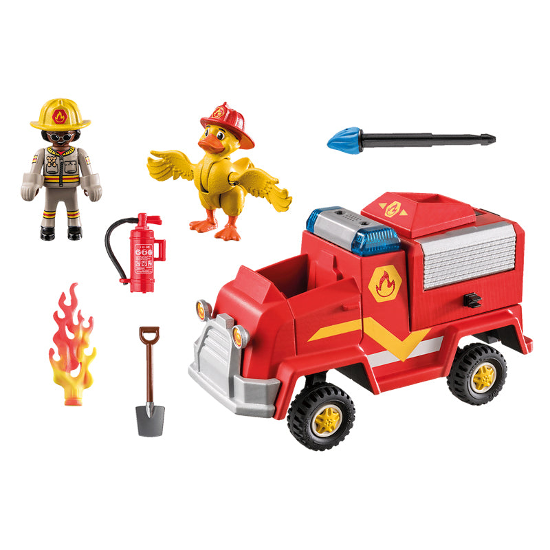 Playmobil DUCK ON CALL – Όχημα Πυροσβεστικής με κανόνι νερού 70914