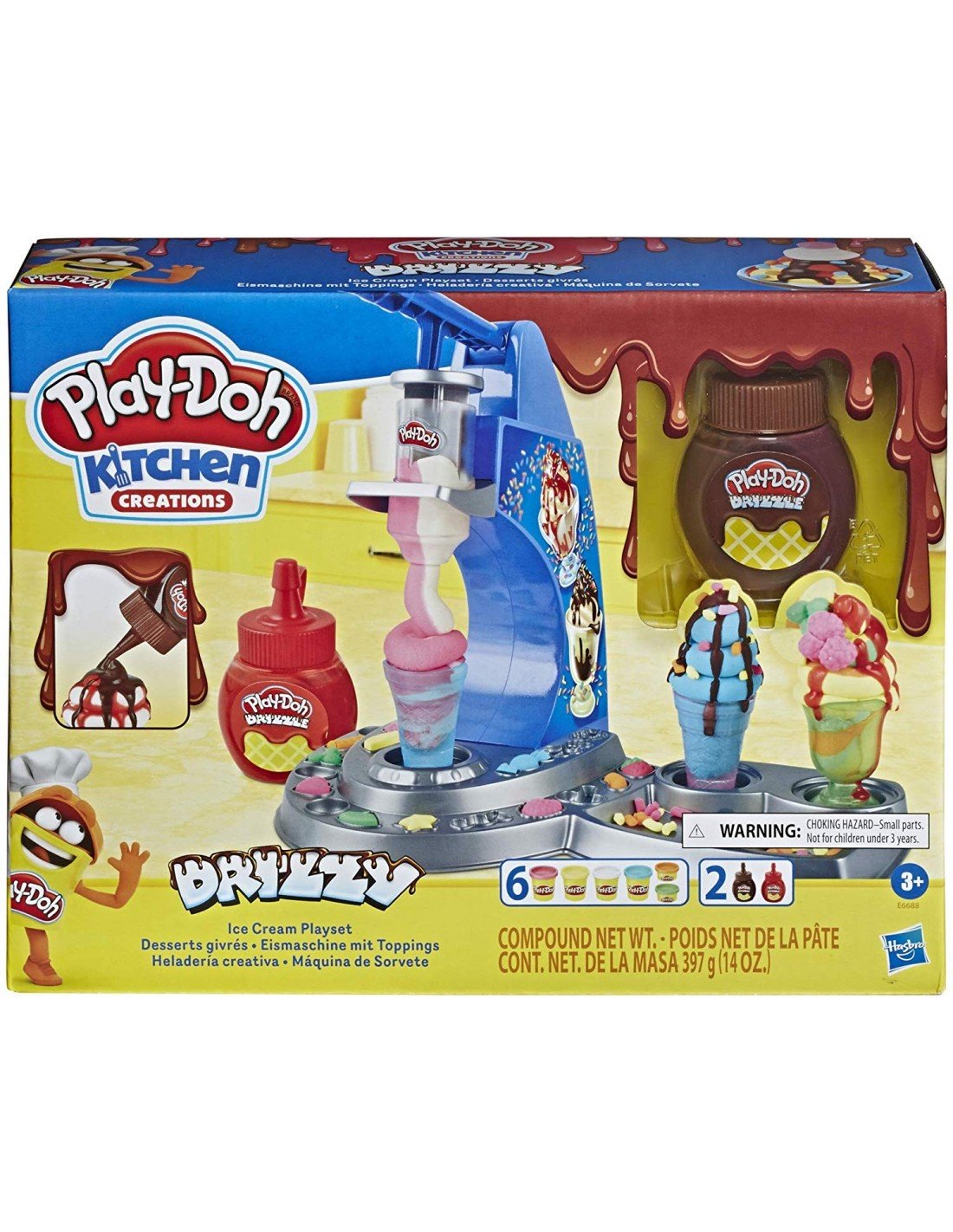 Hasbro Ice Cream Playset Play-Doh (819-66880)