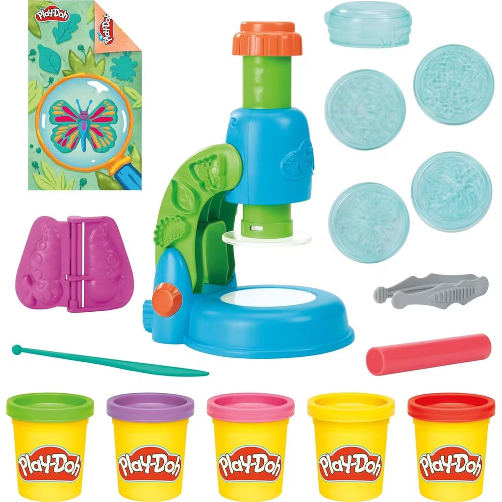 Hasbro Play-Doh Light And Look Microscope Playet G0494
