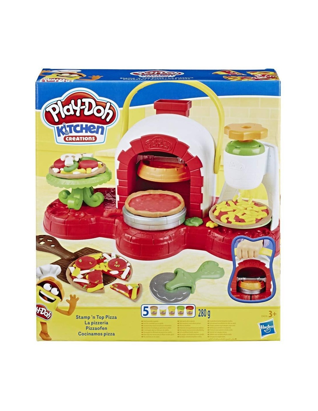 Hasbro Play-Doh Stamp N Top Pizza E4576